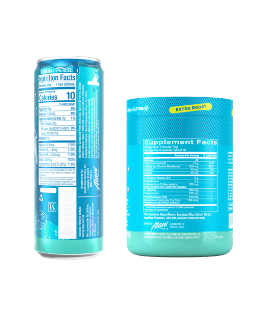 Energy Drink & Pre-Workout+ - Blue Slush